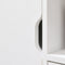 SoBuy FBT105-W - Bijzettafel - 1 open vak 2 lades 1 deur - Wit