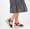 POSH by Poelman TULSI - Dames Sandalen - Imitatieleer - Zwart - Maat 39