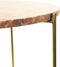 Light & Living Bijzettafel Delon - Roze - 49.5x49.5x50.5cm - Modern