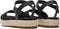 TOMS Abby Sandalen - Wandelsandalen - Gekruiste band - Zwart - Maat 41
