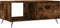 vidaXL - Salontafel - 90x50x40 - cm - bewerkt - hout - gerookt - eikenkleurig
