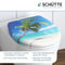 SCHÜTTE WC-Bril 82363 CARRIBEAN - Duroplast - Soft Close - Afklikbaar - RVS-Scharnieren - Decor - 3-zijdige Print