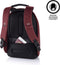 XD Design Bobby Hero Small - Anti-Diefstal Rugzak - 13.3 inch Laptopvak - Rood