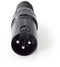 Nedis COTP15900BK - XLR 3-pin kabel - Superieure kwaliteit - Zwart