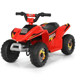 Coast - 6V Elektro Kinderquad - Vooruit/Achteruit - Rood 73 x 40 x 44,5 cm
