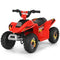 Coast - 6V Elektro Kinderquad - Vooruit/Achteruit - Rood 73 x 40 x 44,5 cm