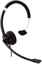 V7 HA401 - Hoofdtelefoon met microfoon - Inklapbare microfoon - Zwart