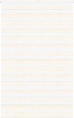 vidaXL - Zebra - rolgordijn - 150x200 - cm - stofbreedte - 145,9 - cm - marmerbeige