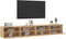 vidaXL - Tv-wandmeubels - 2 - st - 100x30x30 - cm - hout - sonoma - eikenkleurig
