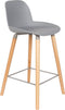 Zuiver Albert Kuip Barkruk 65 cm Lichtgrijs - Set van 2
