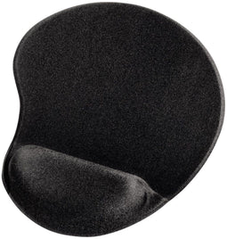 Hama Ergonomic - Muismat met polssteun - Zwart