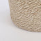 Mica Decorations Atlantic Plantenmand - Set van 2 - Jute - H20 x Ø20 cm - Crème (2 stuks)