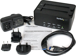 Dock Startech SATDOCK2REU3 SSD SATA 2.5/3.5"