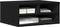 vidaXL - Printerstandaard - Zwart - Eiken - 49x40x22,5 - cm - Bewerkt - Hout