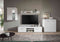 Furnilux Jam - Tv meubel - Praktische indeling - Wit - 35x169x330cm