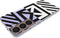 iMoshion Hoesje Geschikt voor Samsung Galaxy S22 Hoesje Siliconen - iMoshion Design hoesje - Transparant / Graphic Stripes