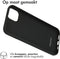iMoshion Hoesje Geschikt voor iPhone 14 Plus Hoesje Siliconen - iMoshion Color Backcover - Zwart