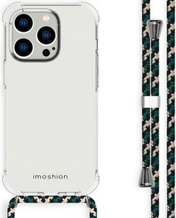 imoshion Hoesje Geschikt voor iPhone 14 Pro Hoesje Met Koord - imoshion Backcover met koord - Transparant