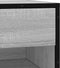 vidaXL - Schoenenbank - 60x40x53,5 - cm - bewerkt - hout - en - metaal - grijs - sonoma