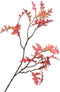 Silk-ka Kunstbloem-Kunsttak Eikenblad Tak Rood 110 cm