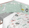Wiegbeschermer HappyFriday Moshi Moshi Best buddies Multicolour 210 x 40 cm