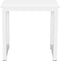 Keukentafel - bureau tafel - 75 cm x 75 cm - wit