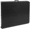 Gardlov Opvouwbare Tuintafel 180 cm - Zwart - HDPE Tafelblad - Gepoedercoat Staal