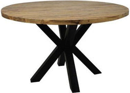 HSM Collection Eettafel Teak Naturel Ø150cm