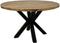 HSM Collection Eettafel Teak Naturel Ø150cm