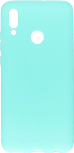 iMoshion Hoesje Geschikt voor Huawei P Smart (2019) Hoesje Siliconen - iMoshion Color Backcover - Mintgroen