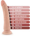 Realistische Dildo Blush Dr Skin TPE Ø 3,7 cm (20,3 cm)