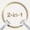 Braun Silk-épil 9 Flex 9-002 - Epilator - Flexibele kop - Wit/Goud