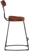 vidaXL - Barkrukken - 2 - st - 49x43x79 - cm - massief - mangohout