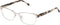 Brillenframe Dames Loewe VLW483M530492 Gouden (ø 53 mm)