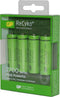 GP ReCyko+ AA 2700mAh - Oplaadbare Batterij - Tot 1000 keer herlaadbaar - Groen