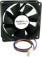 Startech FAN8025PWM - Box Ventilator - 2500 rpm Ø 8 cm - Zwart