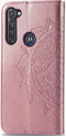 Hoesje Met Pasjeshouder Geschikt voor Motorola Moto G Pro - Mandala Bookcase - Roze