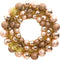 vidaXL - Kerstkrans - 45 - cm - polystyreen - roségoud
