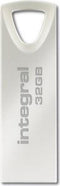 Integral Arc - USB Flash Drive 32GB - Max leessnelheid 200 Mbps - Wit
