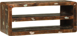 vidaXL - TV-kast - 80x32x36 - cm - Massief - gerecycled - hout