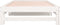 vidaXL - Slaapbank - uitschuifbaar - 2x(80x200) - cm - massief - grenenhout - wit