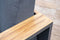 Garden Impressions Plaza lounge tuinstoel - donker grijs teaklook