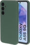Mobiparts Galaxy A55 - Silicone Cover - Soft-touch - Groen