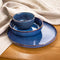 Ardtime 18-piece flat and soup plate service BLUE MOON