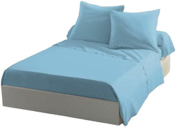 HOME LINGE PASSION - Bovenblad - 240 x 300 cm - Hemelsblauw