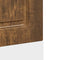 vidaXL - Vaatwaspaneel - Kalmar - 60x1,5x67 - cm - bewerkt - hout - gerookt - eiken