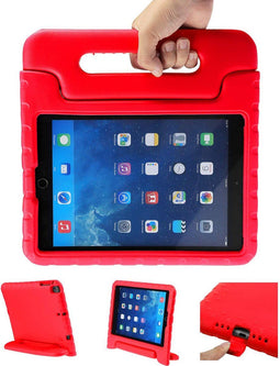 iMoshion Tablet Hoes Kinderen Geschikt voor iPad 6 (2018) 9.7 inch / iPad 5 (2017) 9.7 inch - iMoshion Kidsproof Backcover met handvat - Rood