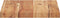 vidaXL - Tafelblad - rechthoekig - 40x20x2 - cm - massief - acaciahout