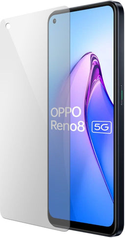 Mobiparts Oppo Reno8 - Tempered Glass Screen Protector - 9H Krasbestendig