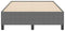 vidaXL - Bedframe - Lichtgrijs - 120x190 - cm - Corduroy - Stof